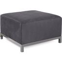 The appearance of Axis Ottoman Regency Titanium Frame In Gray designed by Howard Elliott in the modern / contemporary interior design. This gray piece of furniture was selected by 1StopBedrooms from Regency Collection to add a touch of cosiness and style into your home. Sku: K902T-450. Material: Polyester.