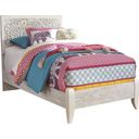 The appearance of Paxberry Whitewash Twin Panel Bed designed by Signature Design by Ashley in the traditional interior design. This white wash piece of furniture was selected by 1StopBedrooms from Paxberry Collection to add a touch of cosiness and style into your home. Sku: B181-53;B181-52. Bed Type: Panel Bed. Material: Wood. Bed Size: Twin.