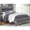 The appearance of Lodanna Gray Full Upholstered Panel Bed designed by Signature Design by Ashley in the modern / contemporary interior design. This gray piece of furniture was selected by 1StopBedrooms from Lodanna Collection to add a touch of cosiness and style into your home. Sku: B214-84;B214-86;B214-87. Bed Type: Panel Bed. Material: Fabric. Bed Size: Full.