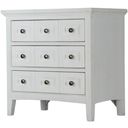 The appearance of Heron Cove Chalk White Drawer Nightstand designed by Magnussen in the modern / contemporary interior design. This white piece of furniture  was selected by 1StopBedrooms from Heron Cove Collection to add a touch of cosiness and style into your home. Sku: B4400-01. Material: Pine.