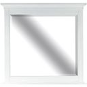 The appearance of Heron Cove Chalk White Landscape Mirror designed by Magnussen in the modern / contemporary interior design. This white piece of furniture  was selected by 1StopBedrooms from Heron Cove Collection to add a touch of cosiness and style into your home. Sku: B4400-40. Material: Pine.