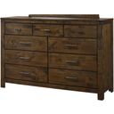 The appearance of Crown Mark Furniture Curtis Dresser in Rustic designed by Crown Mark in the modern / contemporary interior design. This other colors piece of furniture was selected by 1StopBedrooms from Curtis Collection to add a touch of cosiness and style into your home. Sku: B4800-1. Material: Wood.