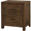 The appearance of Pine Valley Brown Nightstand designed by Emerald Home Furnishings in the transitional interior design. This brown piece of furniture was selected by 1StopBedrooms from Pine Valley Collection to add a touch of cosiness and style into your home. Sku: B744-04. Material: Wood.