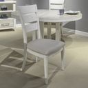 The appearance of Backroads Ladder Back Side Chair Set of 2 In Weathered White designed by Liberty in the country / farmhouse interior design. This weathered white piece of furniture was selected by 1StopBedrooms from Backroads Collection to add a touch of cosiness and style into your home. Sku: 142-C2001S. Material: Poplar Solid.