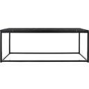 The appearance of Baize Black Coffee Table designed by Safavieh in the modern / contemporary interior design. This black piece of furniture  was selected by 1StopBedrooms from Baize Collection to add a touch of cosiness and style into your home. Sku: FOX6022B. Material: Wood.
