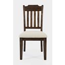 The appearance of Bakersfield Slatback Solid Acacia Dining Chair Set of 2 In Brown designed by Jofran in the transitional interior design. This brown piece of furniture was selected by 1StopBedrooms from Bakersfield Collection to add a touch of cosiness and style into your home. Sku: 1901-410KD. Material: Acacia.