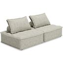 The appearance of Bales Modular Loveseat In Taupe designed by Signature Design by Ashley in the transitional interior design. This taupe piece of furniture was selected by 1StopBedrooms from Bales Collection to add a touch of cosiness and style into your home. Sku: A3000244;A3000244. Material: Fabric.