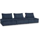 The appearance of Bales Modular Sofa In Navy designed by Signature Design by Ashley in the transitional interior design. This navy piece of furniture was selected by 1StopBedrooms from Bales Collection to add a touch of cosiness and style into your home. Sku: A3000662;A3000662;A3000662. Material: Fabric.