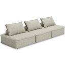 The appearance of Bales Modular Sofa In Taupe designed by Signature Design by Ashley in the transitional interior design. This taupe piece of furniture was selected by 1StopBedrooms from Bales Collection to add a touch of cosiness and style into your home. Sku: A3000244;A3000244;A3000244. Material: Fabric.