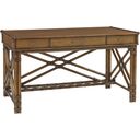 The appearance of Bali Hai Enchanted Isle 3 Drawer Desk In Sunset designed by Tommy Bahama in the transitional interior design. This sunset piece of furniture  was selected by 1StopBedrooms from Bali Hai Collection to add a touch of cosiness and style into your home. Sku: 593-933. Material: Rattan.
