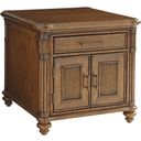 The appearance of Bali Hai Mariner Storage End Table In Sunset designed by Tommy Bahama in the transitional interior design. This sunset piece of furniture  was selected by 1StopBedrooms from Bali Hai Collection to add a touch of cosiness and style into your home. Sku: 593-952. Material: Rattan.