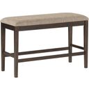 The appearance of Balin Brown Counter Height Bench designed by Homelegance in the transitional interior design. This brown piece of furniture was selected by 1StopBedrooms from Balin Collection to add a touch of cosiness and style into your home. Sku: 5716-24BH. Material: Textured.