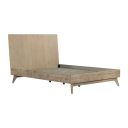 The appearance of Baly Acacia Mid-Century Gray Sandblast Queen Platform Bed designed by Armen Living in the transitional interior design. This gray piece of furniture  was selected by 1StopBedrooms from Baly Collection to add a touch of cosiness and style into your home. Sku: LCLFBDGRQNBX1;LCLFBDGRQNBX2. Bed Type: Platform Bed. Material: Wood. Bed Size: Queen.