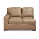 The appearance of Bandon LAF Loveseat In Toffee designed by Signature Design by Ashley in the modern / contemporary interior design. This toffee piece of furniture  was selected by 1StopBedrooms from Bandon Collection to add a touch of cosiness and style into your home. Sku: 3800655. Material: Leather Match.