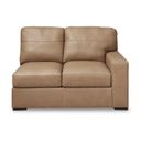 The appearance of Bandon RAF Loveseat In Toffee designed by Signature Design by Ashley in the modern / contemporary interior design. This toffee piece of furniture  was selected by 1StopBedrooms from Bandon Collection to add a touch of cosiness and style into your home. Sku: 3800656. Material: Leather Match.
