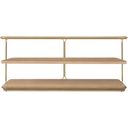 The appearance of Banyon Bay Console Table In Light Wood designed by Hooker in the modern / contemporary interior design. This light wood piece of furniture was selected by 1StopBedrooms from Banyon Bay Collection to add a touch of cosiness and style into your home. Sku: 6081-85001-82. Material: Oak.