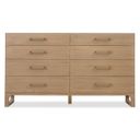 Banyon Bay Eight Drawer Dresser In Light Wood