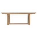The appearance of Banyon Bay Rectangle Dining Table with Two 20-inch Leaves In Light Wood designed by Hooker in the modern / contemporary interior design. This light wood piece of furniture was selected by 1StopBedrooms from Banyon Bay Collection to add a touch of cosiness and style into your home. Sku: 6081-75200-82. Table Top Shape: Rectangular. Size: 44" x 81". Material: Oak.