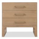 Banyon Bay Three Drawer Nightstand In Light Wood