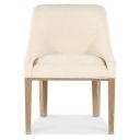 The appearance of Banyon Bay Upholstered Host Chair In Beige designed by Hooker in the modern / contemporary interior design. This beige piece of furniture was selected by 1StopBedrooms from Banyon Bay Collection to add a touch of cosiness and style into your home. Sku: 6081-75500-82. Material: Oak.