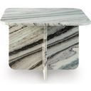 The appearance of Baretton Accent Coffee Table In Black/White/Taupe designed by Signature Design by Ashley in the modern / contemporary interior design. This black/white/taupe piece of furniture was selected by 1StopBedrooms from Baretton Collection to add a touch of cosiness and style into your home. Sku: A4000670. Material: Marble.
