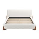 Baris Queen Bed In Ivory