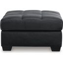 The appearance of Barlin Mills Oversized Accent Ottoman In Carbon designed by Signature Design by Ashley in the modern / contemporary interior design. This carbon piece of furniture  was selected by 1StopBedrooms from Barlin Mills Collection to add a touch of cosiness and style into your home. Sku: 1700408. Material: Fabric.