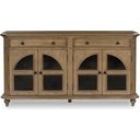 The appearance of Barlomore Accent Cabinet In Brown designed by Signature Design by Ashley in the traditional interior design. This brown piece of furniture was selected by 1StopBedrooms from Barlomore Collection to add a touch of cosiness and style into your home. Sku: A4000597.