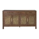 The appearance of Barnaby Buffet In Brown designed by Artistica Home in the traditional interior design. This brown piece of furniture was selected by 1StopBedrooms from Barnaby Collection to add a touch of cosiness and style into your home. Sku: 2380-852. Material: Wood.
