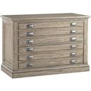 The appearance of Barton Creek Johnson File Chest In Driftwood designed by Sligh in the transitional interior design. This driftwood piece of furniture was selected by 1StopBedrooms from Barton Creek Collection to add a touch of cosiness and style into your home. Sku: 300BA-450. Material: Wood.