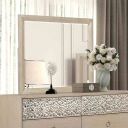 The appearance of Bashford Mirror In Natural Oak designed by Furniture of America in the modern / contemporary interior design. This natural oak piece of furniture was selected by 1StopBedrooms from Bashford Collection to add a touch of cosiness and style into your home. Sku: FM79008NT-M. Material: Solid Rubberwood.