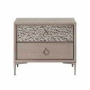 The appearance of Bashford Nightstand with USB A and C In Natural Oak designed by Furniture of America in the modern / contemporary interior design. This natural oak piece of furniture was selected by 1StopBedrooms from Bashford Collection to add a touch of cosiness and style into your home. Sku: FM79008NT-N. Material: Solid Rubberwood.