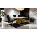 Basilicata Dining Table In Gold
