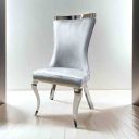 Basilicata Side Chair Set of 2 In Gray