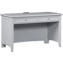 The appearance of Bonanza Gray 2 Drawer Laptop/Tablet Desk designed by Vaughan Bassett in the transitional interior design. This gray piece of furniture was selected by 1StopBedrooms from Bonanza Collection to add a touch of cosiness and style into your home. Sku: BB26-778. Material: Wood.