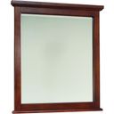 The appearance of Bonanza Cherry Small Landscape Mirror designed by Vaughan Bassett in the transitional interior design. This brown piece of furniture  was selected by 1StopBedrooms from Bonanza Collection to add a touch of cosiness and style into your home. Sku: BB28-442. Material: Solid Hardwood.