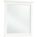 The appearance of Bonanza White Small Landscape Mirror designed by Vaughan Bassett in the transitional interior design. This white piece of furniture was selected by 1StopBedrooms from Bonanza Collection to add a touch of cosiness and style into your home. Sku: BB29-442. Material: Solid Hardwood.