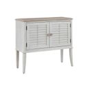 The appearance of Beach Comber Server In Weathered White designed by American Woodcrafters in the coastal interior design. This weathered white piece of furniture was selected by 1StopBedrooms from Beach Comber Collection to add a touch of cosiness and style into your home. Sku: D-8510-590. Material: Mahogany.