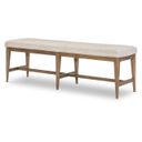 The appearance of Beacon Hill Dining Bench In Dusted Barley designed by Legacy Classic in the traditional interior design. This dusted barley piece of furniture  was selected by 1StopBedrooms from Beacon Hill Collection to add a touch of cosiness and style into your home. Sku: 4650-741. Material: Oak Veneer.