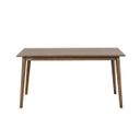 The appearance of Beale Dining Table In Walnut designed by Furniture of America in the modern / contemporary interior design. This walnut piece of furniture was selected by 1StopBedrooms from Beale Collection to add a touch of cosiness and style into your home. Sku: FM3100WN-T. Table Top Shape: Rectangular. Material: Rubberwood. Size: 36" x 60".