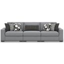 The appearance of Bealton 3-Piece Sectional Sofa In Salt and Pepper designed by Signature Design by Ashley in the modern / contemporary interior design. This salt & pepper piece of furniture  was selected by 1StopBedrooms from Bealton Collection to add a touch of cosiness and style into your home. Sku: 6130546;6130564;6130565. Material: Polyester.