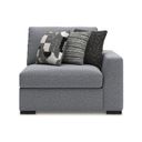 The appearance of Bealton Right-Arm Facing Corner Chair In Salt & Pepper designed by Signature Design by Ashley in the modern / contemporary interior design. This salt & pepper piece of furniture was selected by 1StopBedrooms from Bealton Collection to add a touch of cosiness and style into your home. Sku: 6130565. Material: Performance Fabric.