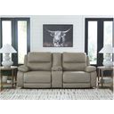 The appearance of Bearmonte 3-Piece Power Reclining Sectional In Pebble designed by Signature Design by Ashley in the modern / contemporary interior design. This pebble piece of furniture was selected by 1StopBedrooms from Bearmonte Collection to add a touch of cosiness and style into your home. Sku: NC9920157;NC9920158;NC9920162. Material: Polyester.