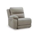 The appearance of Bearmonte Left-Arm Facing Power Recliner In Pebble designed by Signature Design by Ashley in the modern / contemporary interior design. This pebble piece of furniture was selected by 1StopBedrooms from Bearmonte Collection to add a touch of cosiness and style into your home. Sku: NC9920158. Material: Fabric.