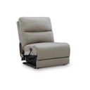 The appearance of Bearmonte Power Armless Recliner In Pebble designed by Signature Design by Ashley in the modern / contemporary interior design. This pebble piece of furniture was selected by 1StopBedrooms from Bearmonte Collection to add a touch of cosiness and style into your home. Sku: NC9920131. Material: Fabric.