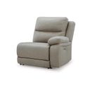 The appearance of Bearmonte Right-Arm Facing Power Recliner In Pebble designed by Signature Design by Ashley in the modern / contemporary interior design. This pebble piece of furniture was selected by 1StopBedrooms from Bearmonte Collection to add a touch of cosiness and style into your home. Sku: NC9920162. Material: Fabric.