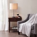 The appearance of Beckett Nightstand In Morocco Brown designed by Olliix in the traditional interior design. This morocco brown piece of furniture was selected by 1StopBedrooms from Beckett Collection to add a touch of cosiness and style into your home. Sku: MPS136-0060. Material: MDF.