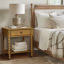 The appearance of Beckett Nightstand In Natural designed by Olliix in the traditional interior design. This natural piece of furniture was selected by 1StopBedrooms from Beckett Collection to add a touch of cosiness and style into your home. Sku: MPS136-0305. Material: Wood.