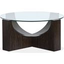 The appearance of Beckham Round Cocktail Table With Casters In Rustic Tavern designed by Magnussen in the modern / contemporary interior design. This rustic tavern piece of furniture was selected by 1StopBedrooms from Beckham Collection to add a touch of cosiness and style into your home. Sku: T6336-45. Material: Pine Veneer.