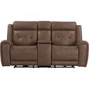 Beckham Power Loveseat with Console and Zero Gravity In Aline Saddle